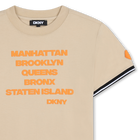 T-shirt met korte mouwen DKNY 
                    BOY