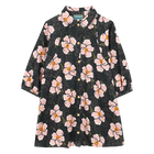 Jurk met lange pofmouwen KENZO KIDS 
                    GIRL