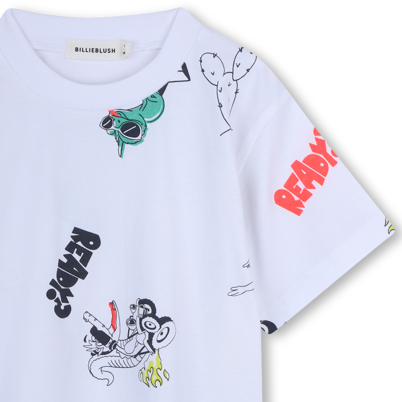 T-SHIRT MET KORTE MOUWEN BILLIEBLUSH 
                        BOY