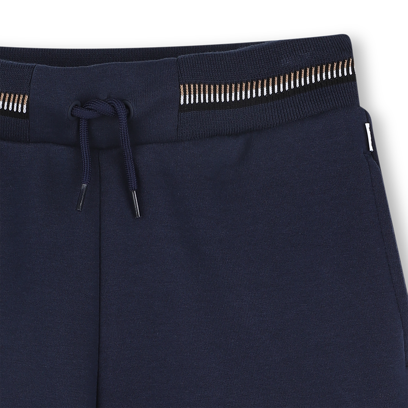 Joggingbermuda met logo BOSS 
                        BOY