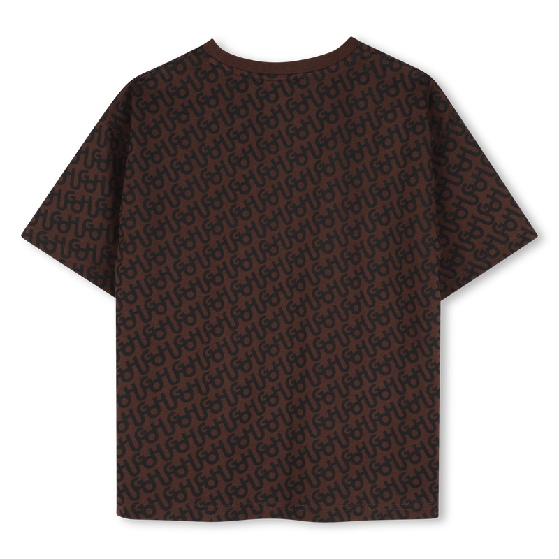 T-shirt met korte mouwen HUGO 
                        BOY