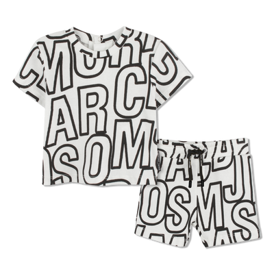 T-shirt en short van ribstof MARC JACOBS UNISEX