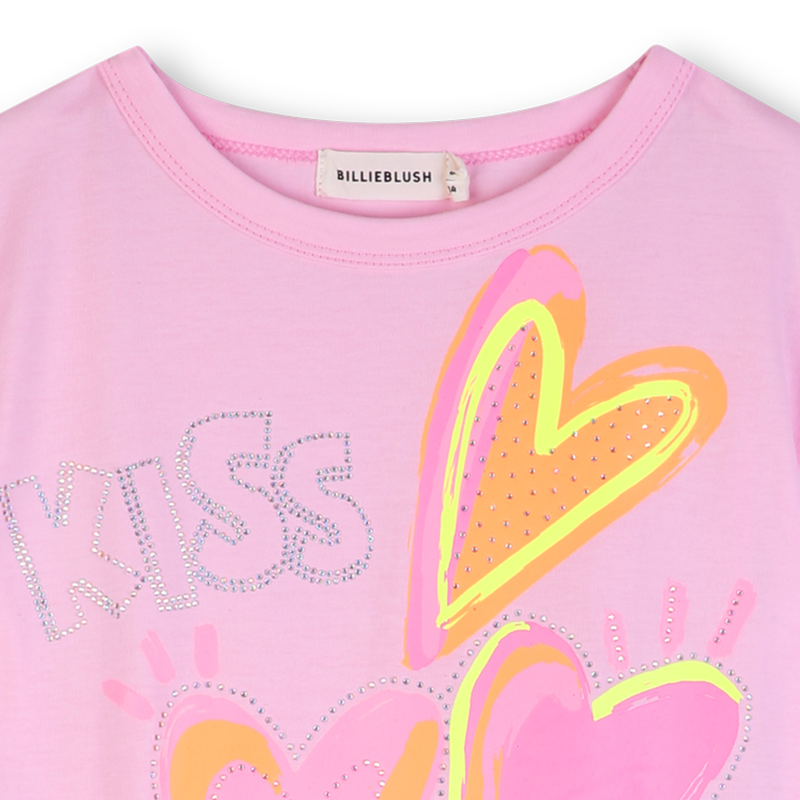 BI-MATERIAAL JURK BILLIEBLUSH 
                        GIRL