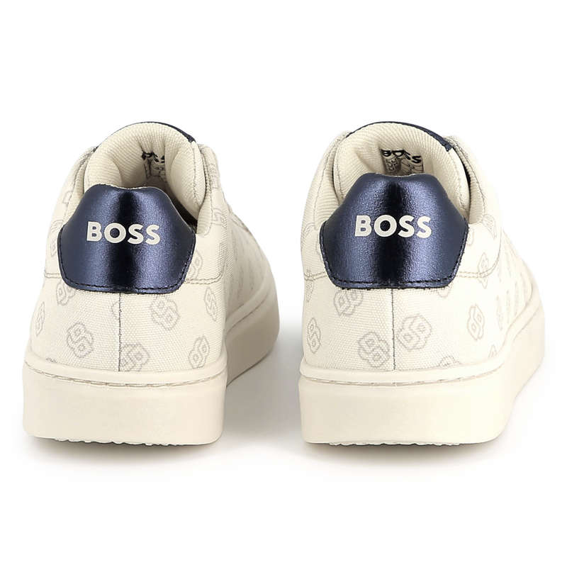 Canvas sneakers met veters BOSS 
                        GIRL