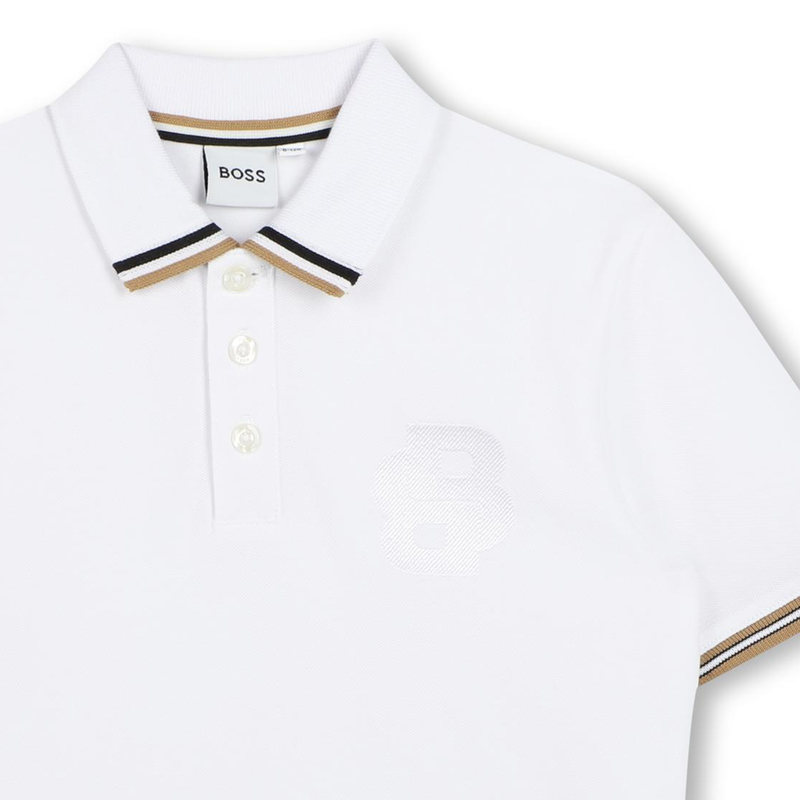 Polo met korte mouwen BOSS 
                        BOY