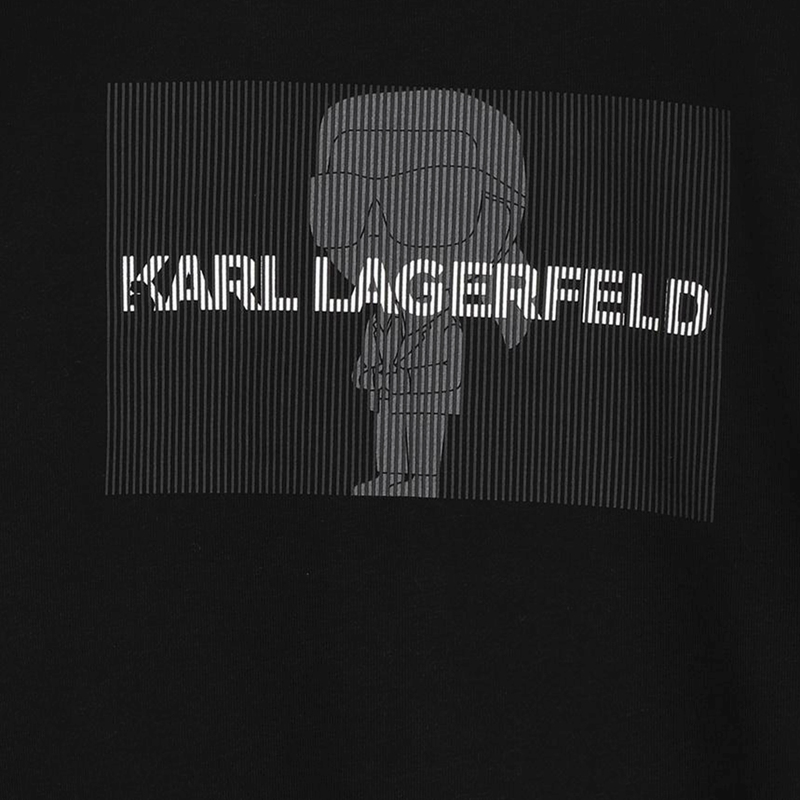 Fleece sweater KARL LAGERFELD KIDS 
                        BOY