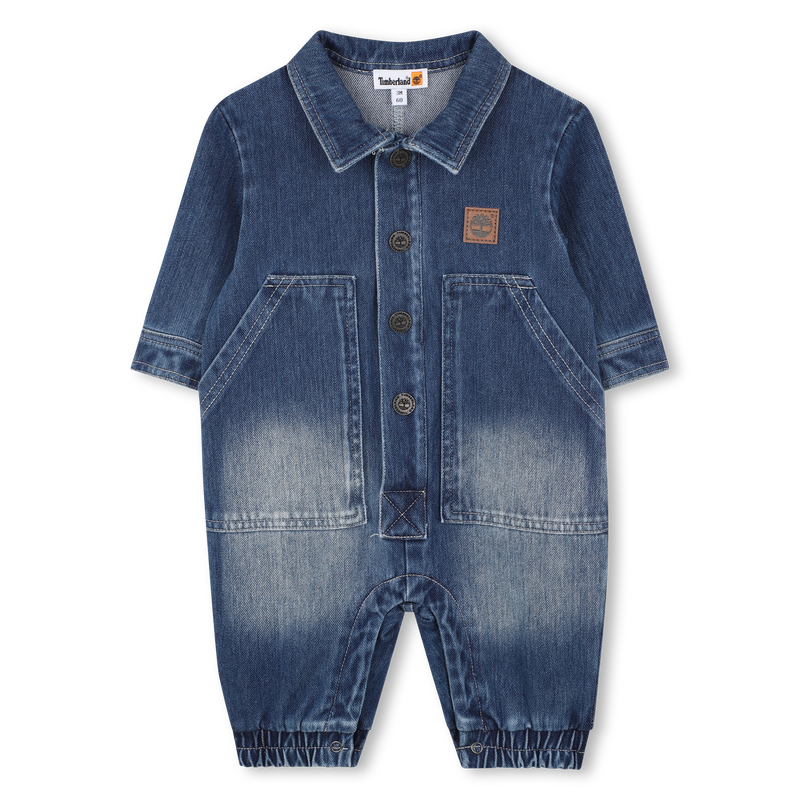 Stretch gebreide denim jumpsuit TIMBERLAND 
                        BOY