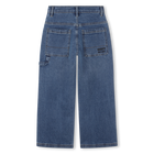 Katoenen denim broek DKNY 
                    UNISEX