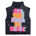 Mouwloze anorak met lovertjes BILLIEBLUSH 
                    GIRL