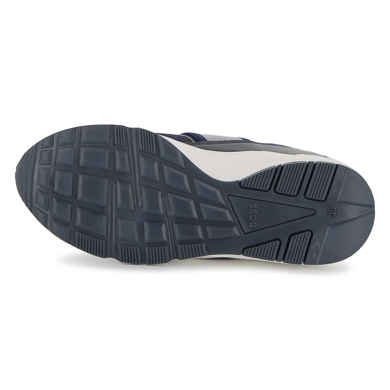 SNEAKERS VAN RUNDLEER BOSS 
                        BOY