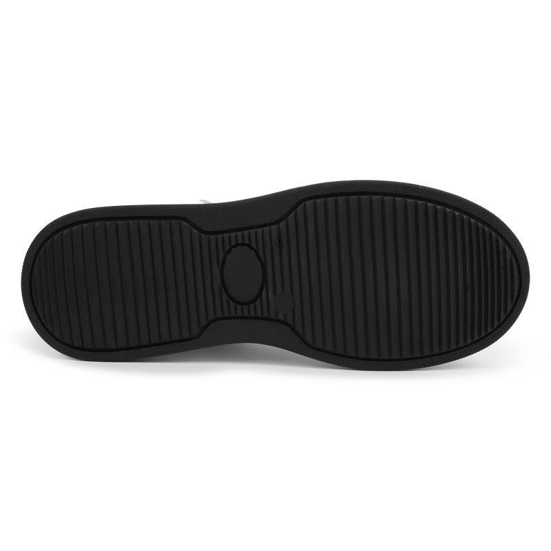 Lederen sneakers met veters