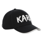 Pet met verstelbare sluiting KARL LAGERFELD KIDS 
                    BOY