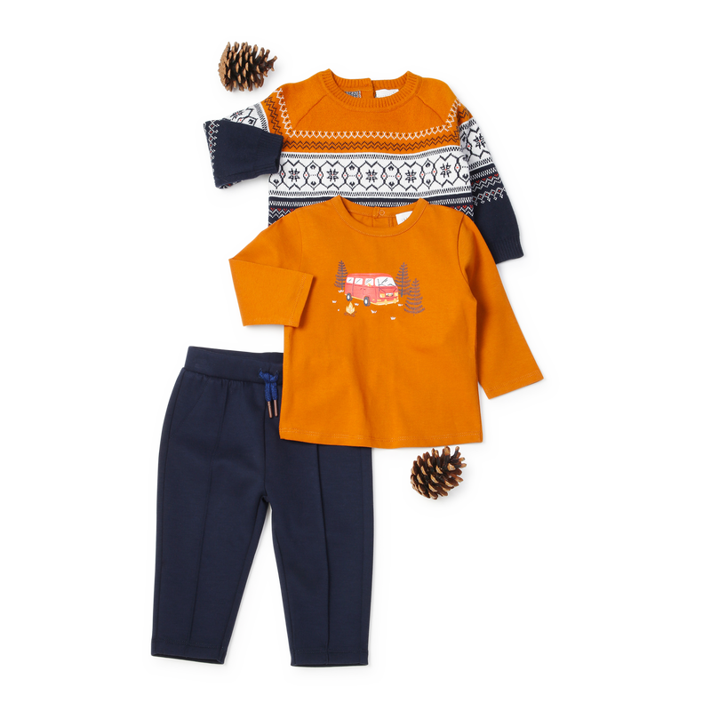 Trui met ingeweven motiefjes CARREMENT BEAU 
                        BOY