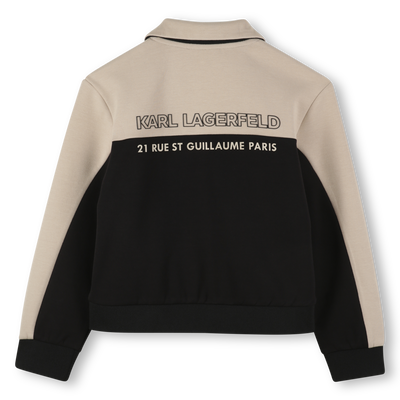 Tweekleurig vest KARL LAGERFELD KIDS BOY