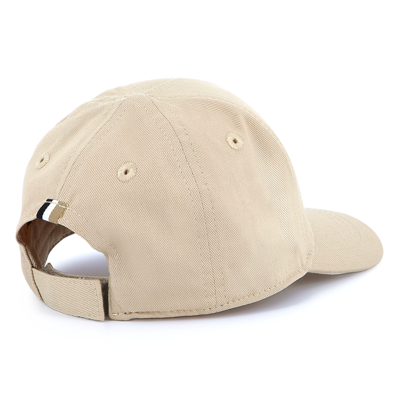 Katoenen pet met klittenband BOSS 
                        BOY