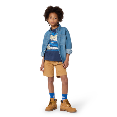 BERMUDA MET ELASTISCHE TAILLE TIMBERLAND BOY