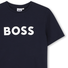T-shirt met korte mouwen BOSS 
                    JONGEN
