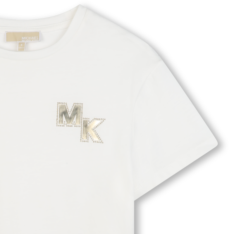 Jersey T-shirt met korte mouwen MICHAEL KORS 
                        GIRL