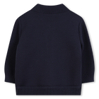 Vest met rits en contrasterende mouwen TIMBERLAND 
                    BOY