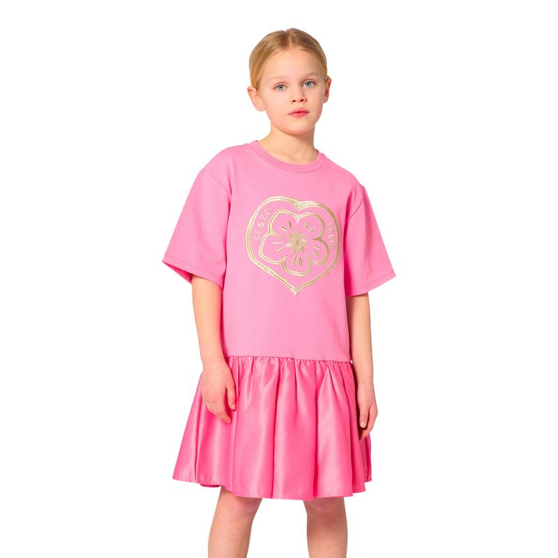 Korte mouwen jurk KENZO KIDS 
                        MEISJE