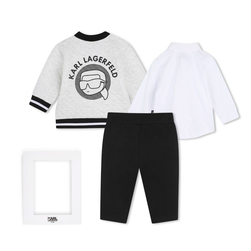 Joggingoutfit KARL LAGERFELD KIDS 
                        BOY