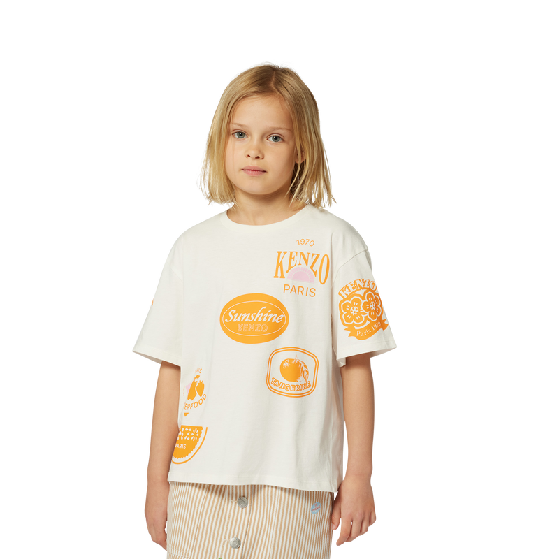 T-shirt met korte mouwen KENZO KIDS 
                        GIRL