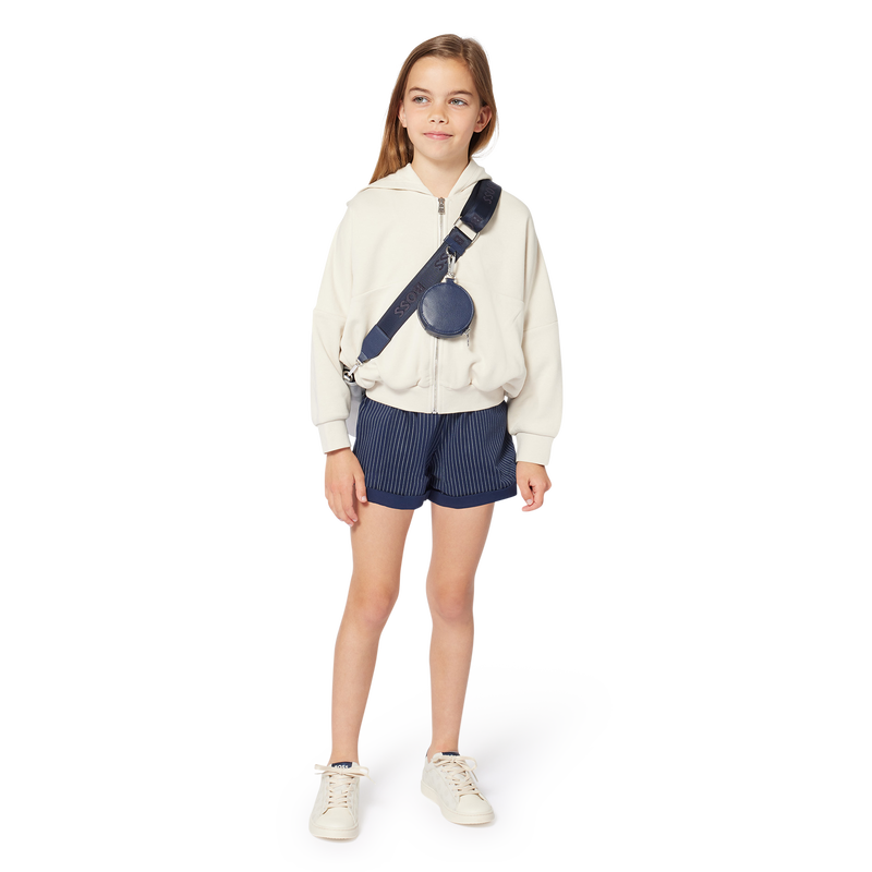 Canvas sneakers met veters BOSS 
                        GIRL