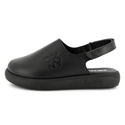 Leren klompen met klittenband DKNY UNISEX