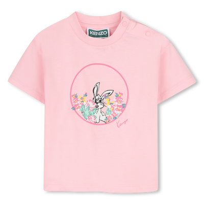 T-shirt met korte mouwen KENZO KIDS GIRL