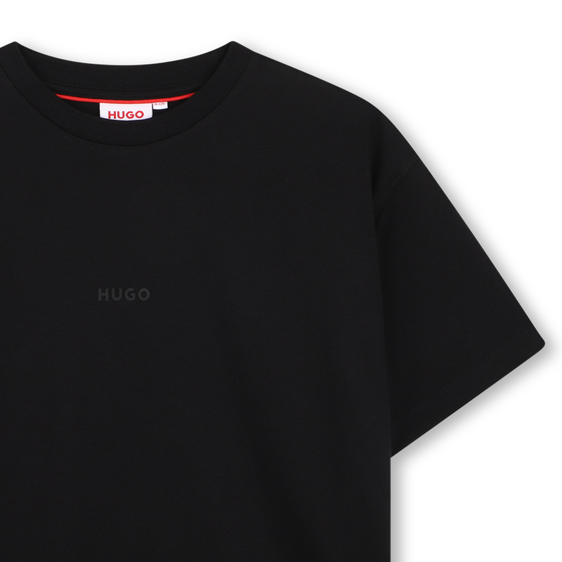 T-shirt met korte mouwen HUGO 
                        BOY