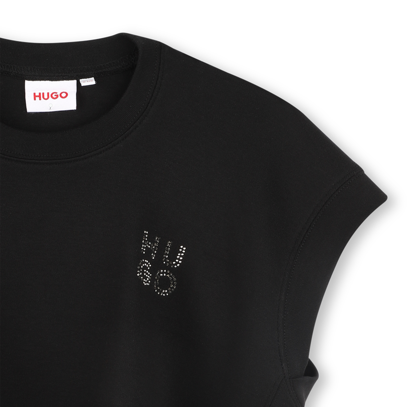 Mouwloos T-shirt HUGO 
                        GIRL