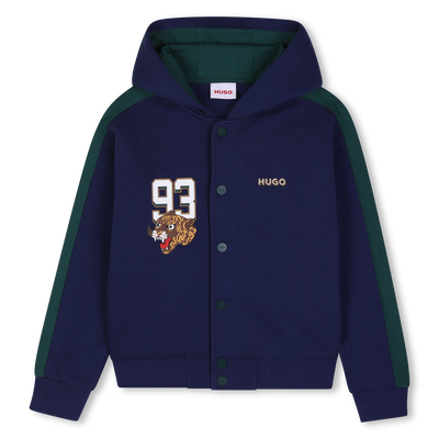 CARDIGAN MOLLETON HUGO JONGEN