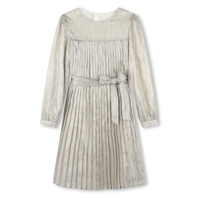 Gestreepte jurk met plooien BILLIEBLUSH GIRL