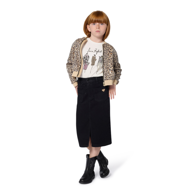 Midi rok van denim SONIA RYKIEL 
                        GIRL