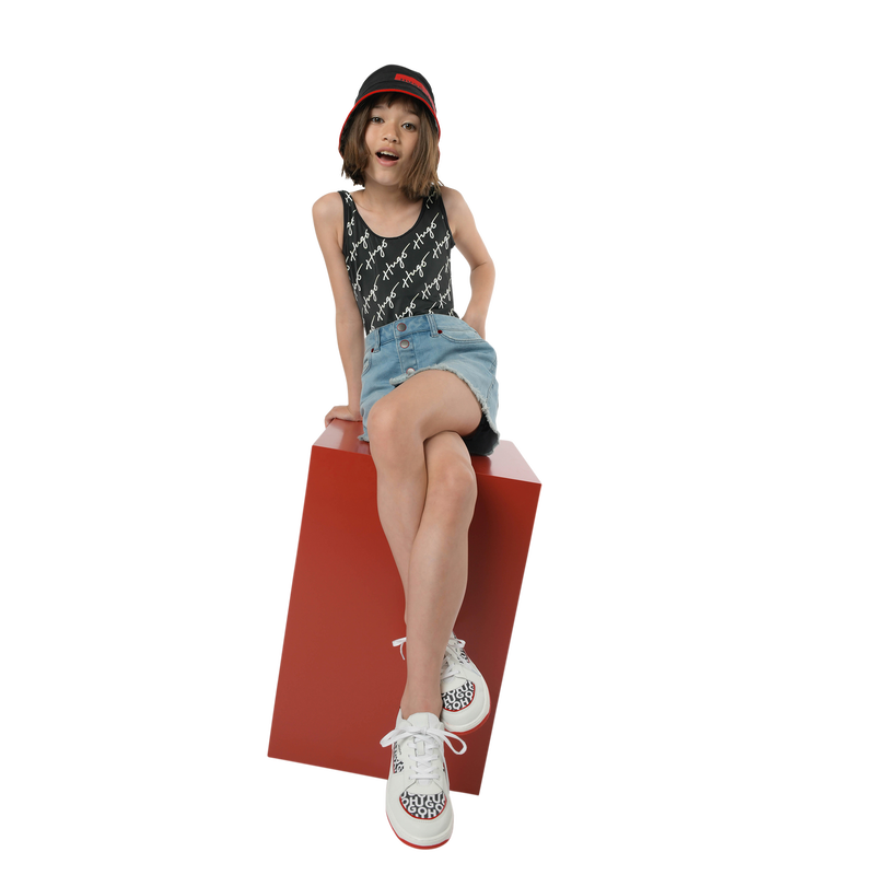 Omkeerbaar katoenen hoedje