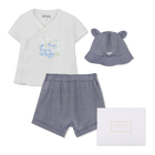 Set t-shirt, bucket hat en korte broek KENZO KIDS 
                    BOY