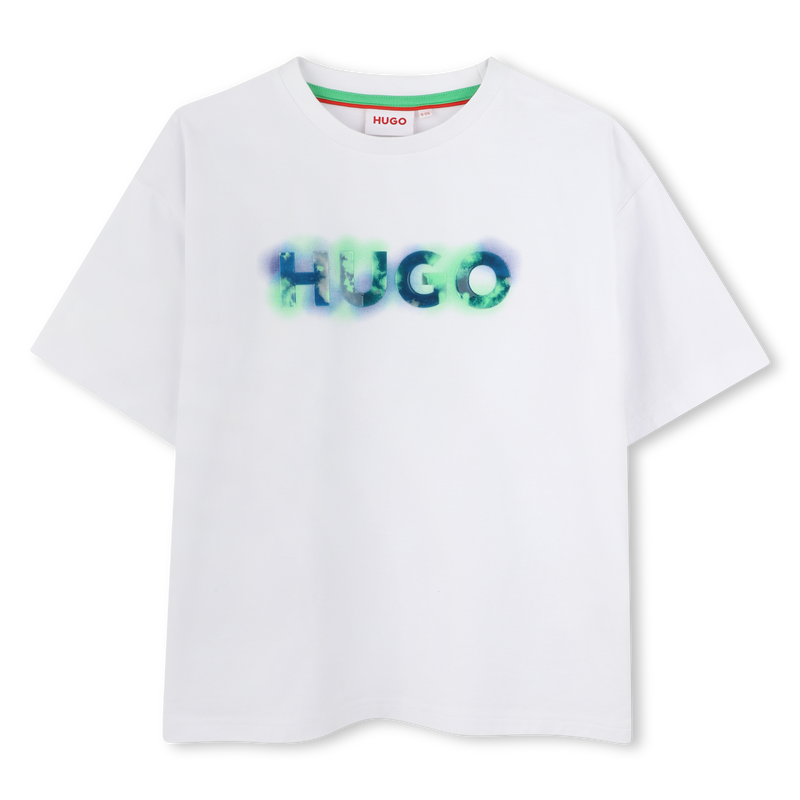 T-shirt met korte mouwen HUGO 
                        BOY