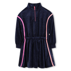 Glanzende fluwelen jurk BILLIEBLUSH 
                    GIRL