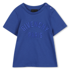 T-shirt met korte mouwen, ELECTRISCH BLAUW, hi-res