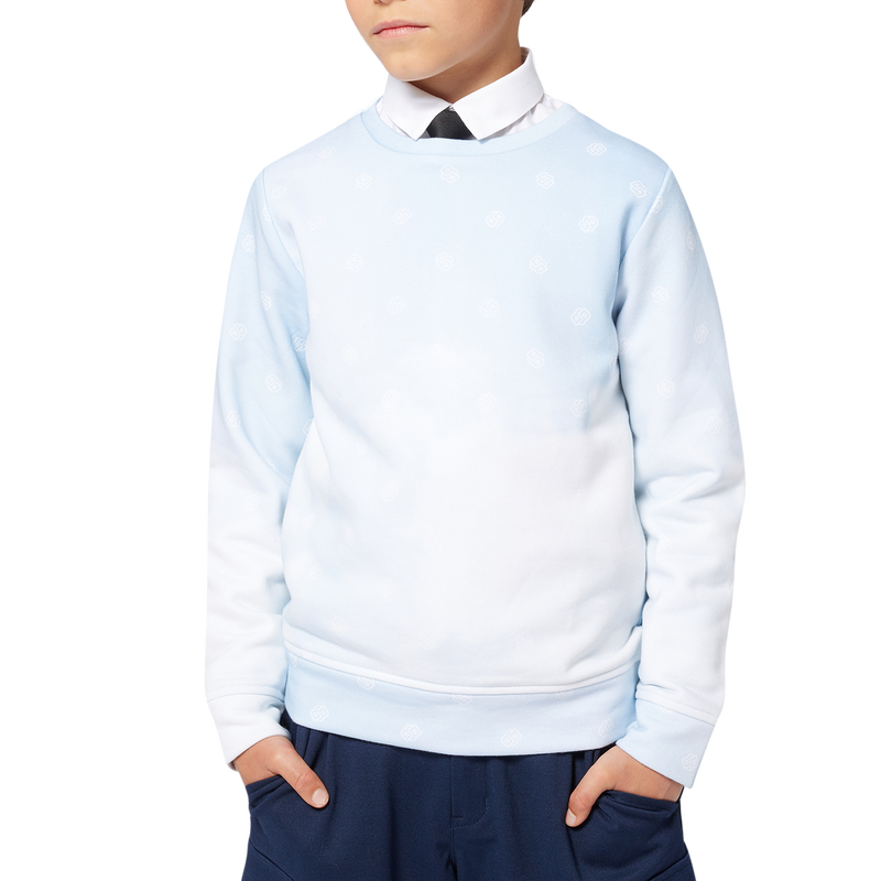 Sweater met print BOSS 
                        JONGEN
