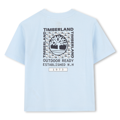 T-SHIRT MET KORTE MOUWEN TIMBERLAND BOY