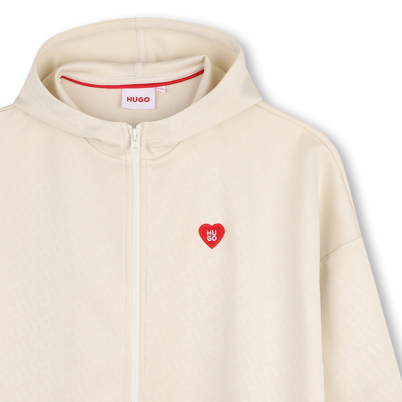 Capuchon cardigan HUGO 
                        GIRL