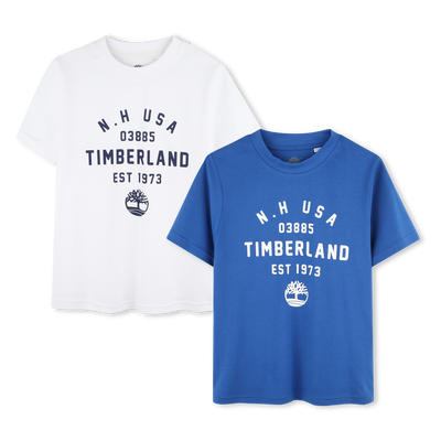Setje van 2 T-shirts met print TIMBERLAND BOY