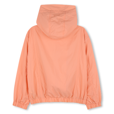 Windjack met capuchon KENZO KIDS MEISJE