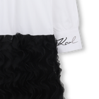 Jurk met lange mouwen KARL LAGERFELD KIDS 
                    GIRL