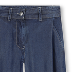 Soepele broek met wijde pijpen DKNY 
                    GIRL