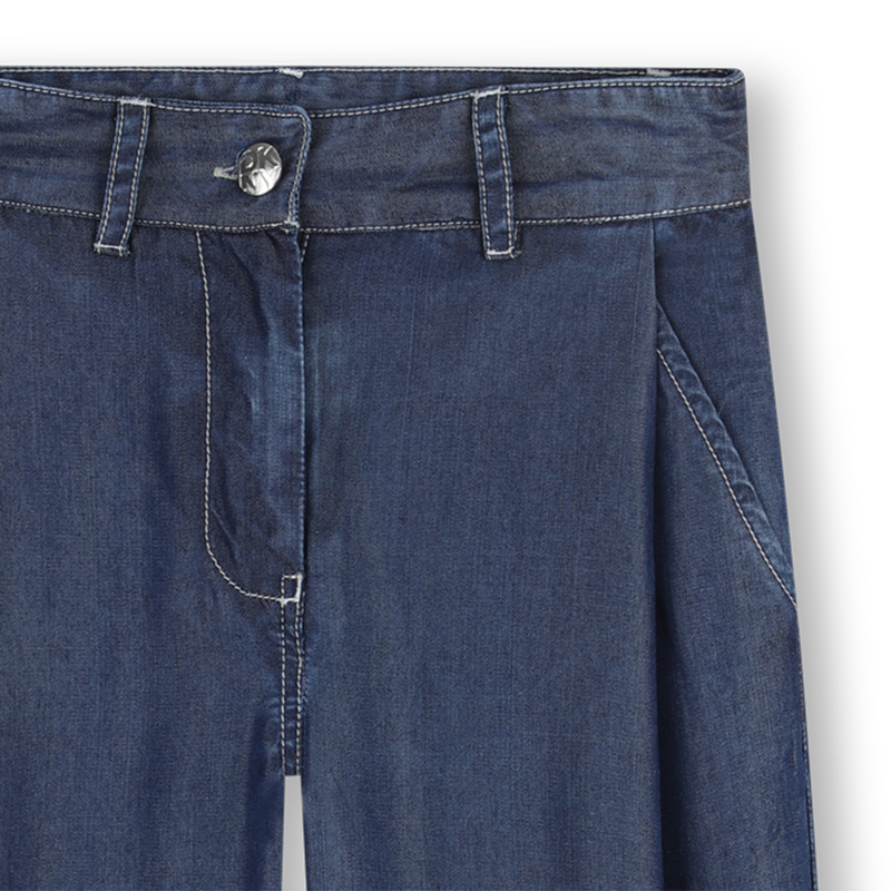 SOEPELE BROEK MET WIJDE PIJPEN DKNY 
                        GIRL