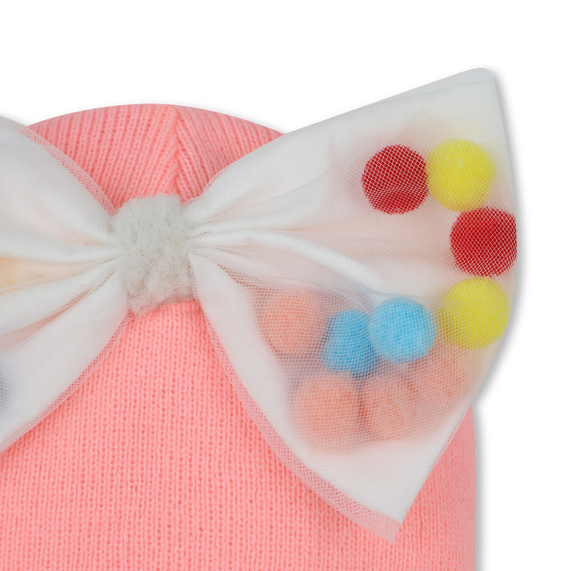 Strik en pompom hoed BILLIEBLUSH 
                        GIRL