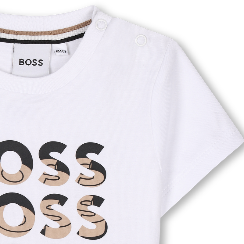 T-shirt met korte mouwen BOSS 
                        BOY