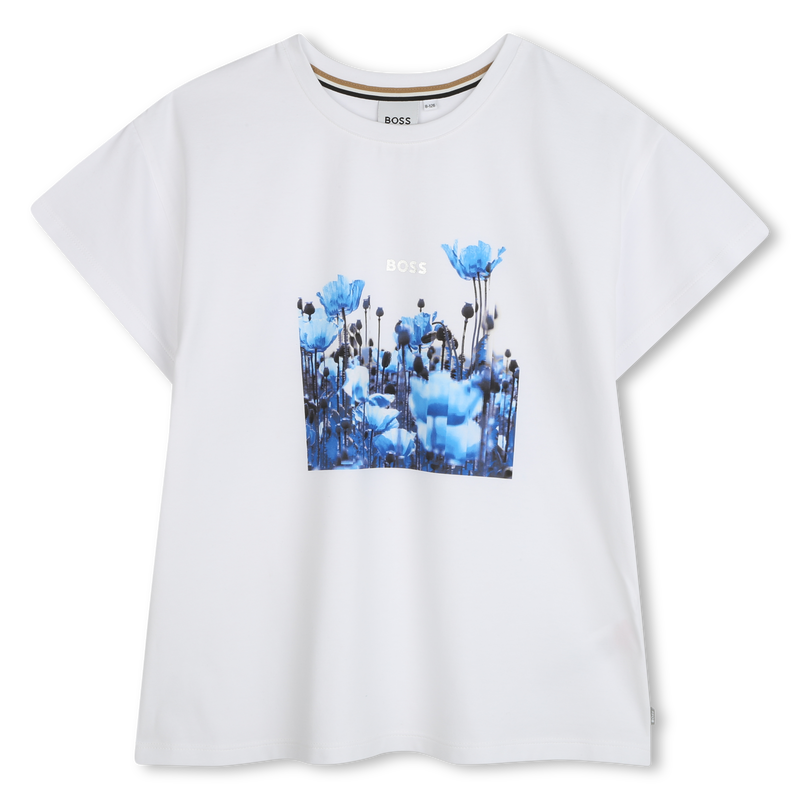 T-shirt met korte mouwen BOSS 
                        MEISJE